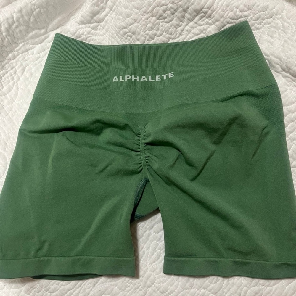 Alphalete Green Shorts